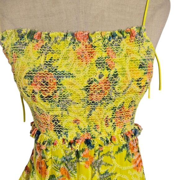 Alice + Olivia Jocelyn Tiered Ruffle Maxi Dress NWT - Picture 3 of 9